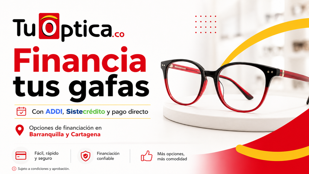 Gafas a crédito en Barranquilla